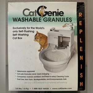 CatGenie Washable Granules for Cat Genie Self-Flushing Self-Washing Cat Box
